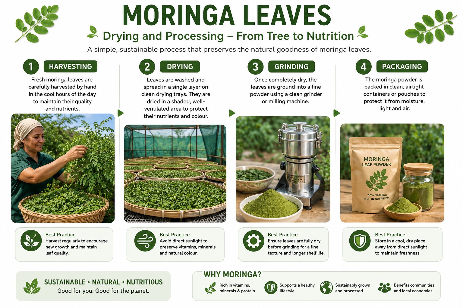 Moringa process in Cyprus - Keleokedara